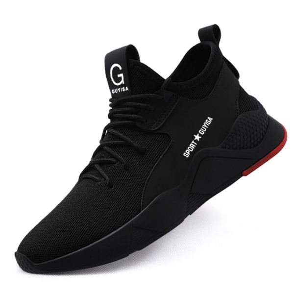 steel toe sneakers indestructible safety shoes men lightweight soft comfortable breathable non slip construction man work shoes, Black
steel toe sneakers indestructible safety shoes men lightweight soft comfortable breathable non slip construction man work shoes, Black