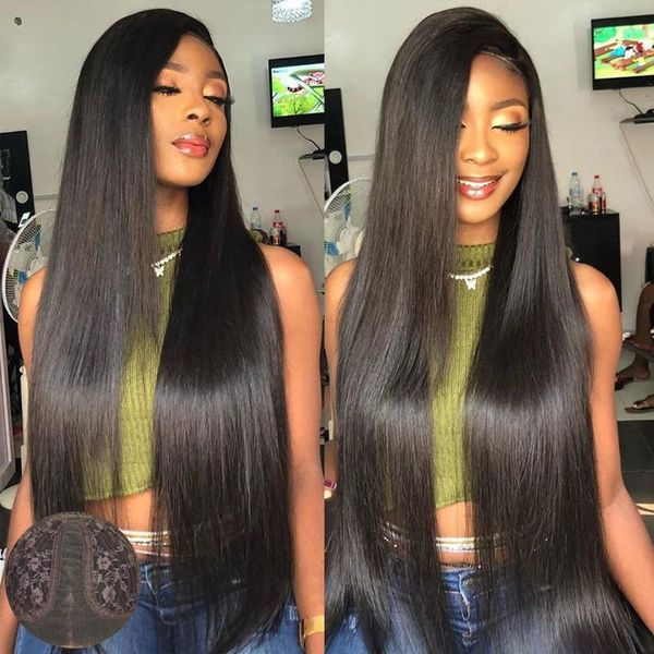 straight human hair wigs middle part 180% wig with baby lace pre plucked remy brazilian bone straight1, Black;brown
straight human hair wigs middle part 180% wig with baby lace pre plucked remy brazilian bone straight1, Black;brown