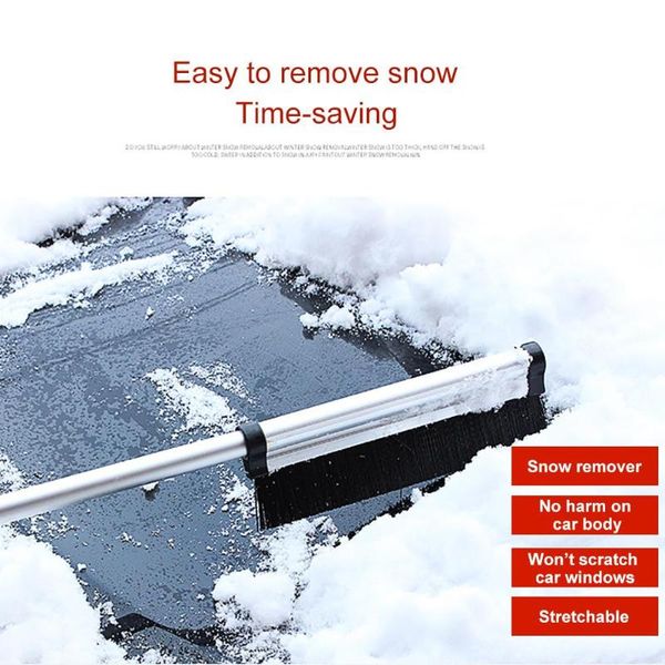 travel & roadway product double head stretchable car windshield nylon brush snow ice shovel scraper tool removal winter tools
travel & roadway product double head stretchable car windshield nylon brush snow ice shovel scraper tool removal winter tools