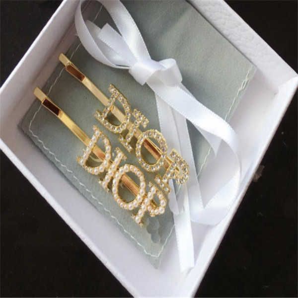 d home/di home letter hairpin women's wind inlaid pearl side clip online celebrity, Golden;silver
d home/di home letter hairpin women's wind inlaid pearl side clip online celebrity, Golden;silver