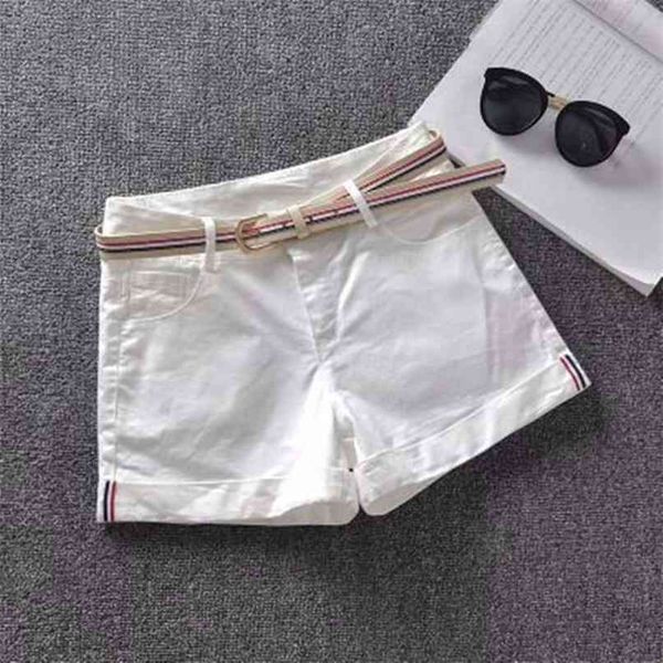 korea fashion summer women shorts high watis elastic denim skinny jean all-matched casual white d215 210621, White;black
korea fashion summer women shorts high watis elastic denim skinny jean all-matched casual white d215 210621, White;black