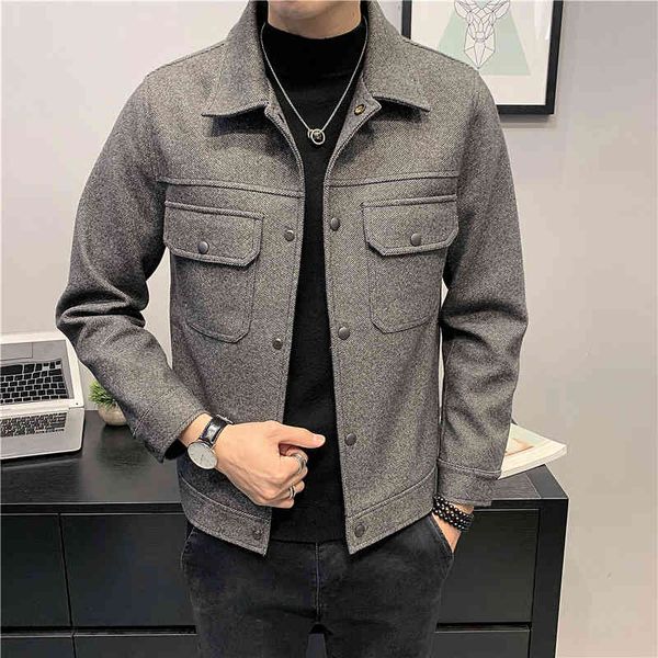 jackets autumn fine warm of men clothes 2021 turn down collar before long sleeve pockets klf6, Black;brown
jackets autumn fine warm of men clothes 2021 turn down collar before long sleeve pockets klf6, Black;brown