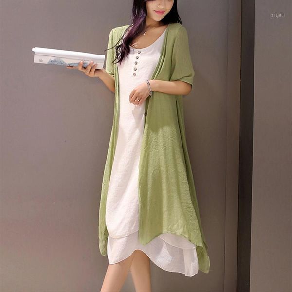 two piece dress 2021 two-piece women suit fashion spring summer long vest dress+retro sleeve coat linen casual dresses yfy85, White
two piece dress 2021 two-piece women suit fashion spring summer long vest dress+retro sleeve coat linen casual dresses yfy85, White