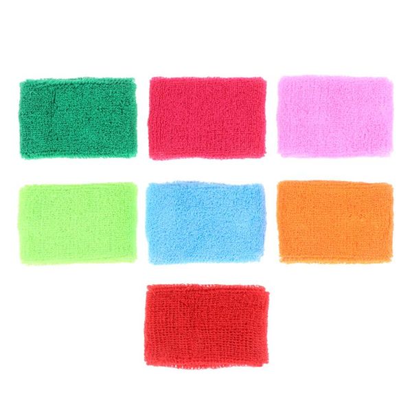 wrist support pair of cotton sports wristband sweat-absorbent towel basketball football colored guard stretchy bands for kids, Black;red
wrist support pair of cotton sports wristband sweat-absorbent towel basketball football colored guard stretchy bands for kids, Black;red