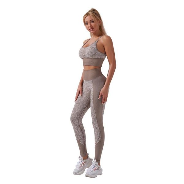 women seamless jacquard serpentine two piece workout gym suits high waist legging pants active fitness crop sets women's, White
women seamless jacquard serpentine two piece workout gym suits high waist legging pants active fitness crop sets women's, White