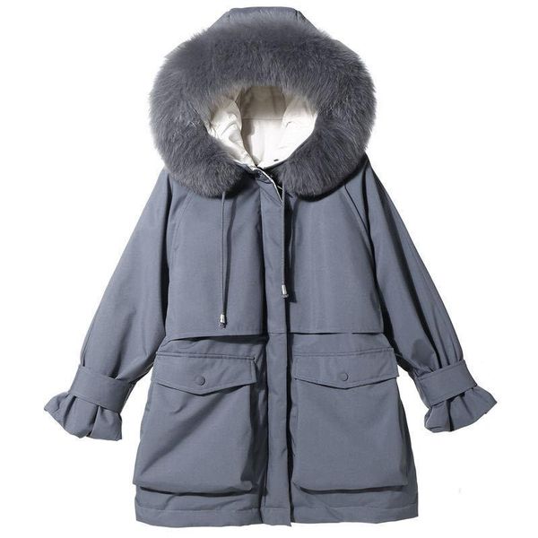 women's wool & blends winter down padded jacket 2021 korean version of loose and thick woolen hooded collar, Black
women's wool & blends winter down padded jacket 2021 korean version of loose and thick woolen hooded collar, Black