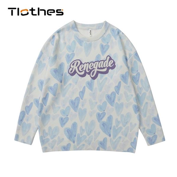 men's sweaters winter crew neck brand men clothing love pattern print sweater mens loose pullovers knitted jumpers couple, White;black
men's sweaters winter crew neck brand men clothing love pattern print sweater mens loose pullovers knitted jumpers couple, White;black