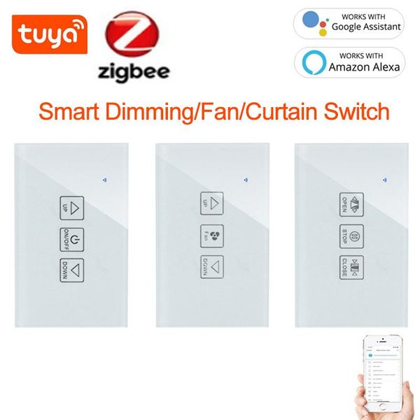 smart home control tuya zigbee 3.0 wifi touch switch us ac90-240v dimming/fan/curtain work with alexa and google
smart home control tuya zigbee 3.0 wifi touch switch us ac90-240v dimming/fan/curtain work with alexa and google