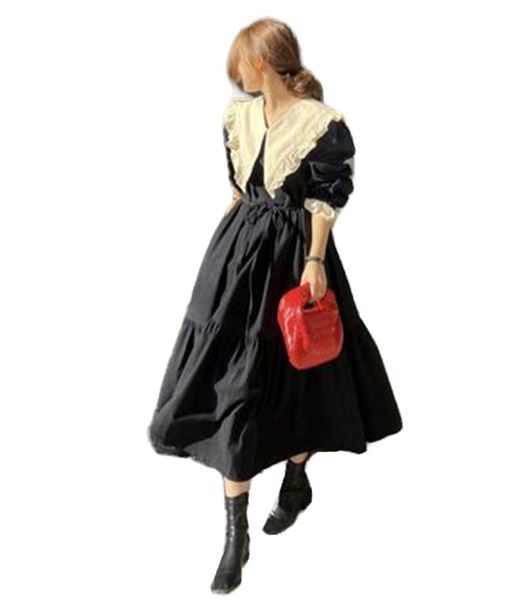 casual dresses woman's dress korean chic v-neck high waist slim was thin lace-up mid-calf vestidos female fashion clothes winter gd007, Black;gray
casual dresses woman's dress korean chic v-neck high waist slim was thin lace-up mid-calf vestidos female fashion clothes winter gd007, Black;gray