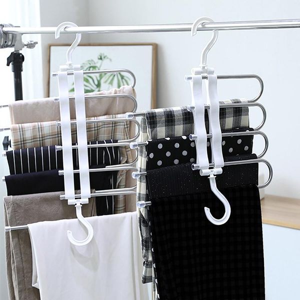 multifunction 6 in 1 pant rack shelves stainless steel clothes hangers multi-functional wardrobe magic hanger & racks
multifunction 6 in 1 pant rack shelves stainless steel clothes hangers multi-functional wardrobe magic hanger & racks