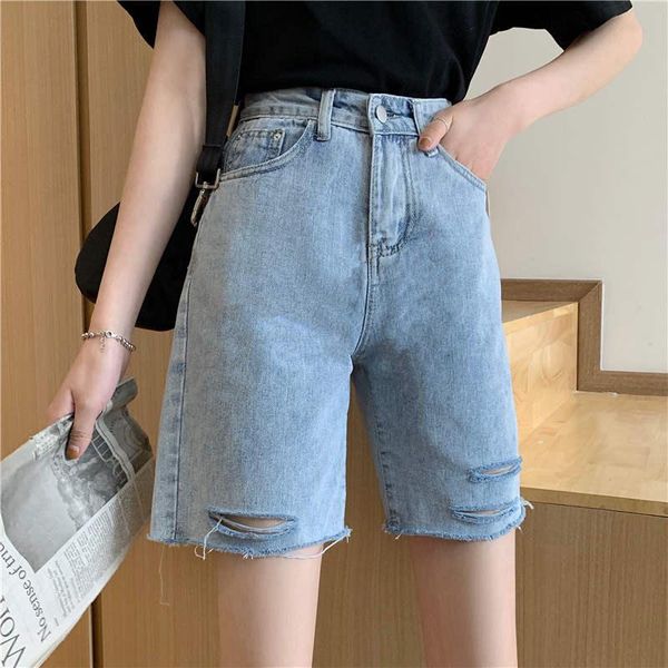 straight hole ripped jeans denim shorts women capris fashion summer for streetwear casual ladies c6309 women's, White;black
straight hole ripped jeans denim shorts women capris fashion summer for streetwear casual ladies c6309 women's, White;black