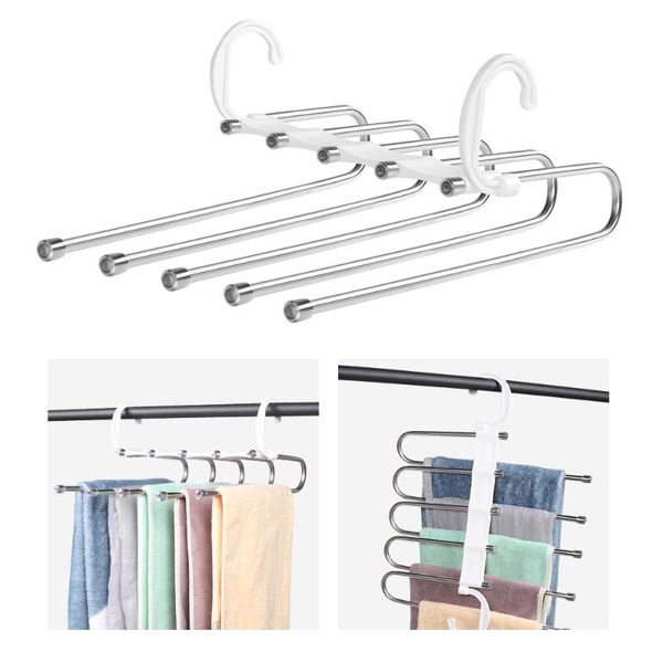 hangers & racks hanger for pants multi-functional organizer clothes stainless steel adjustable folding saves space magic trouser
hangers & racks hanger for pants multi-functional organizer clothes stainless steel adjustable folding saves space magic trouser