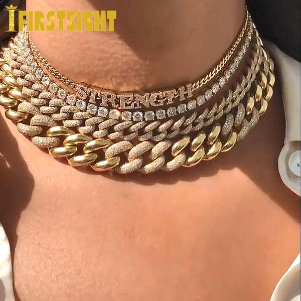 chokers gold silver color 5mm cuban link cubic zirconia letter pendant necklace iced out bling diy cz letters choker women men jewelry, Golden;silver
chokers gold silver color 5mm cuban link cubic zirconia letter pendant necklace iced out bling diy cz letters choker women men jewelry, Golden;silver
