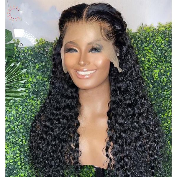 synthetic wigs deep wave jet black color lace closure front wig preplucked with baby hair daily wear cosplay long
synthetic wigs deep wave jet black color lace closure front wig preplucked with baby hair daily wear cosplay long