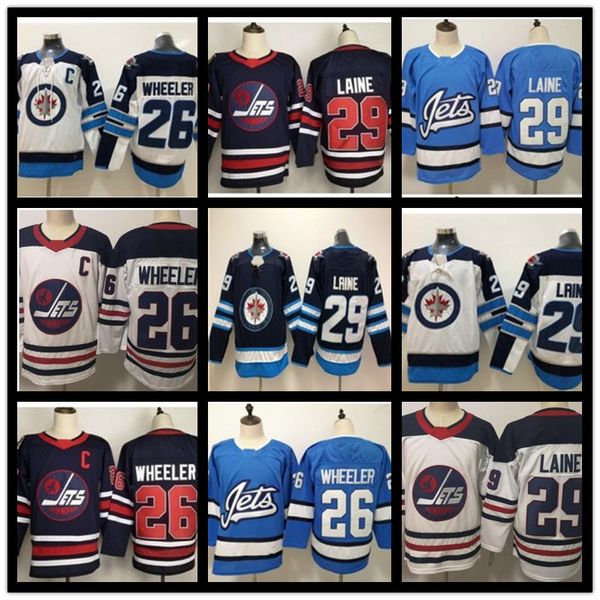 2019 heritage classic winnipeg jets hockey jersey 29 patrik laine blake wheeler dustin byfuglien mark scheifele kyle connor hellebuyck blue, Black;red
2019 heritage classic winnipeg jets hockey jersey 29 patrik laine blake wheeler dustin byfuglien mark scheifele kyle connor hellebuyck blue, Black;red