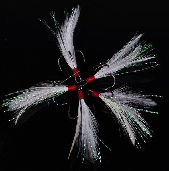10pcs/lot feather hook fake gun three claw anchor fishing gear accessories supplies hooks
10pcs/lot feather hook fake gun three claw anchor fishing gear accessories supplies hooks