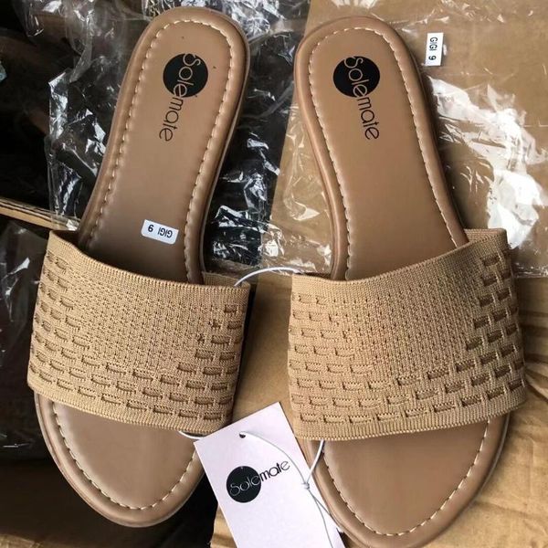 sandals summer women slip on flat with breathable mesh weave fashion outdoor slides comfortable and convenient beach shoes, Black
sandals summer women slip on flat with breathable mesh weave fashion outdoor slides comfortable and convenient beach shoes, Black