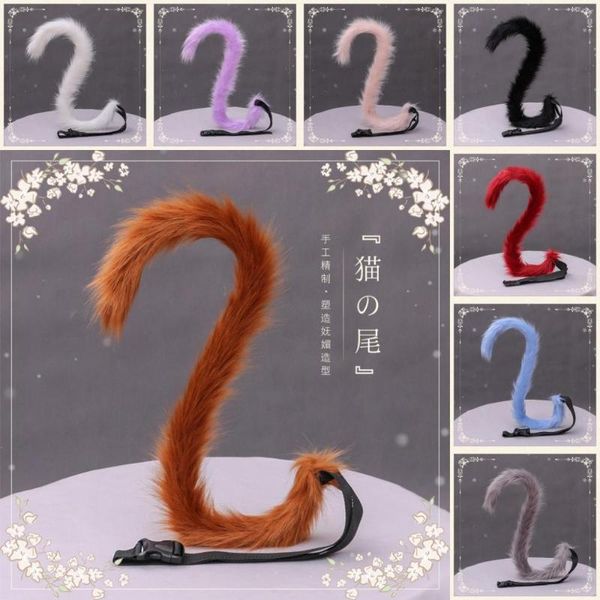 party masks handmade simulation long plush tiger & panther cat wolf animal tail cosplay anime lolita upturned tails props accessories
party masks handmade simulation long plush tiger & panther cat wolf animal tail cosplay anime lolita upturned tails props accessories