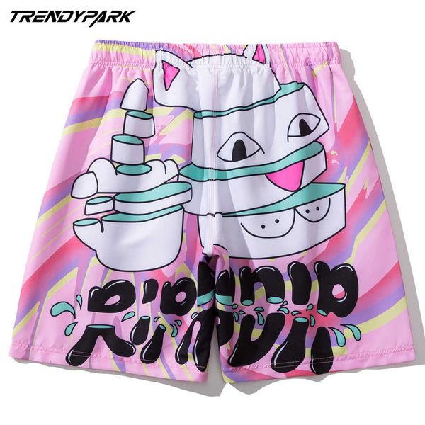 men's board short funny cartoon printed summer hip hop oversize streetwear harajuku drawstrings casual quick dry beach shorts 210601, White;black
men's board short funny cartoon printed summer hip hop oversize streetwear harajuku drawstrings casual quick dry beach shorts 210601, White;black