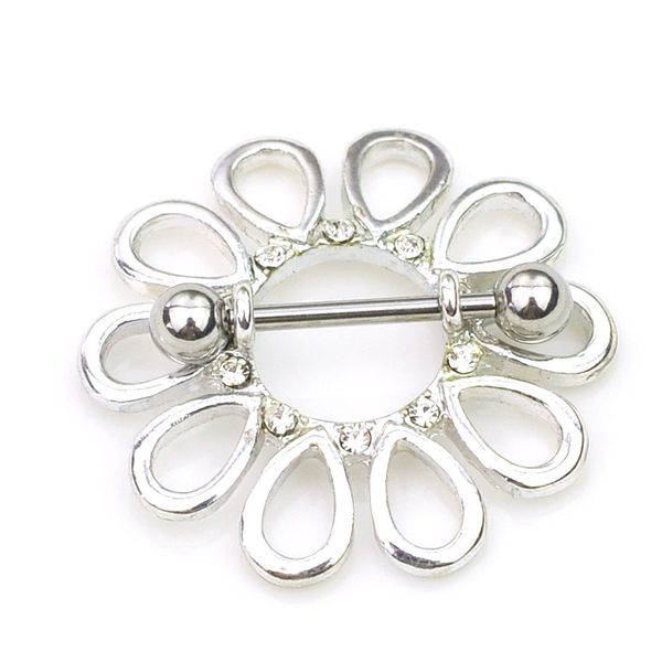 d0660 clear colors nipple ring, Silver
d0660 clear colors nipple ring, Silver
