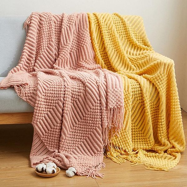 blankets nordic knitted blanket for sofa bed travel throw thread with tassels office nap soft towel cover home decoration
blankets nordic knitted blanket for sofa bed travel throw thread with tassels office nap soft towel cover home decoration