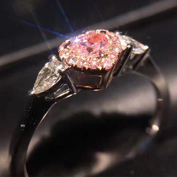 cluster rings elegant pink peach heart diamond ring for women claw inlaid cz zircon water drop white gold rose color, Golden;silver
cluster rings elegant pink peach heart diamond ring for women claw inlaid cz zircon water drop white gold rose color, Golden;silver