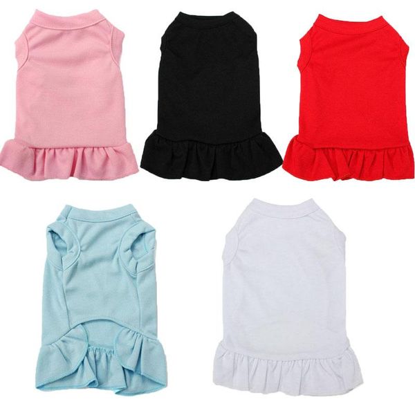 dog apparel 5 colors solid dress summer red,black,blue,pink,white tshirt skirt for small dogs xs-3xl pet puppy cat clothing dresses
dog apparel 5 colors solid dress summer red,black,blue,pink,white tshirt skirt for small dogs xs-3xl pet puppy cat clothing dresses