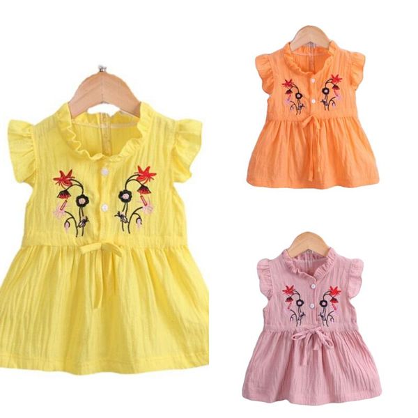 girl's dresses summer baby girls dress cotton soft flower 1 2 3 4 year princess toddler infant clothes, Red;yellow
girl's dresses summer baby girls dress cotton soft flower 1 2 3 4 year princess toddler infant clothes, Red;yellow