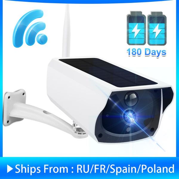 outdoor wifi security camera wireless solar panel rechargeable battery pir motion alarm two way audio ip cameras
outdoor wifi security camera wireless solar panel rechargeable battery pir motion alarm two way audio ip cameras