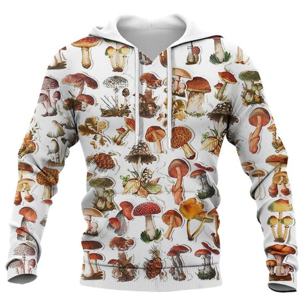 men's hoodies & sweatshirts cloocl mushroom print hoodie creativity diy 3d men for women casual streetwear harajuku, Black
men's hoodies & sweatshirts cloocl mushroom print hoodie creativity diy 3d men for women casual streetwear harajuku, Black