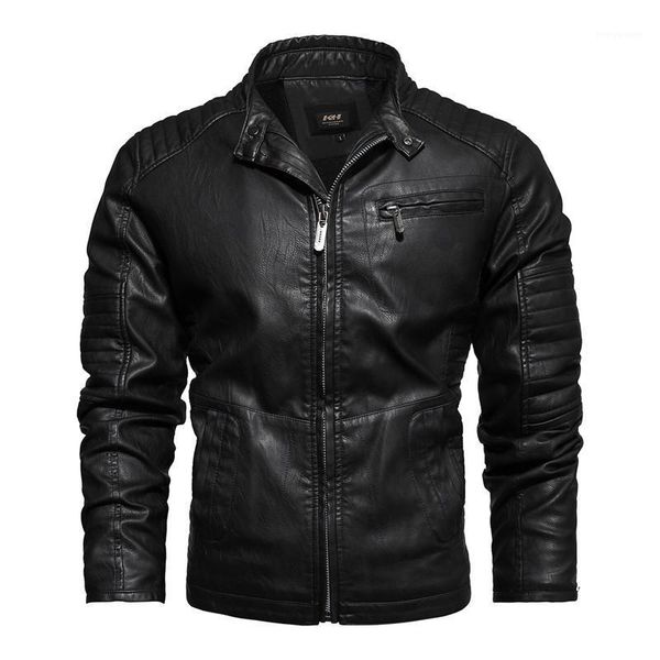 men's jackets 2021 davydaisy men ratro jacket solid thick autumn winter pu leather chest pocket regular fit brand outerware 5xl jk121, Black;brown
men's jackets 2021 davydaisy men ratro jacket solid thick autumn winter pu leather chest pocket regular fit brand outerware 5xl jk121, Black;brown