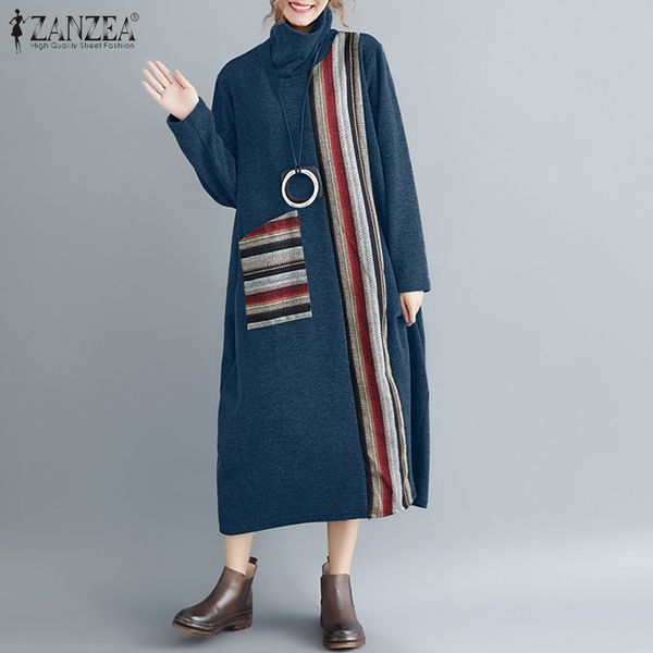 dresses 5xl mid-calf dress for women 2021 female turtleneck vestidos plus size autumn long sleeve sundress casual patchwork robe, Black;gray
dresses 5xl mid-calf dress for women 2021 female turtleneck vestidos plus size autumn long sleeve sundress casual patchwork robe, Black;gray