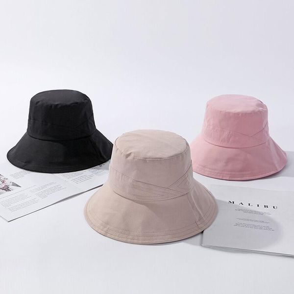 cloth wide brim sun fisherman hats summer female hat outdoor travel foldable solid bucket anti-uv beach, Blue;gray
cloth wide brim sun fisherman hats summer female hat outdoor travel foldable solid bucket anti-uv beach, Blue;gray