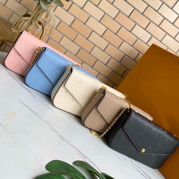 high-quality embossed handbags pochette felicie clutch bag lady messenger card holder fashion leopard print chain wallet ladies shoulder bag, Red;black
high-quality embossed handbags pochette felicie clutch bag lady messenger card holder fashion leopard print chain wallet ladies shoulder bag, Red;black