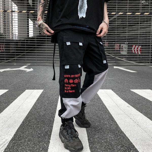 hip pant streetwear japanese harajuku jogger baggy men sweatpant vintage color block harem trousers love embroidery men's pants, Black
hip pant streetwear japanese harajuku jogger baggy men sweatpant vintage color block harem trousers love embroidery men's pants, Black