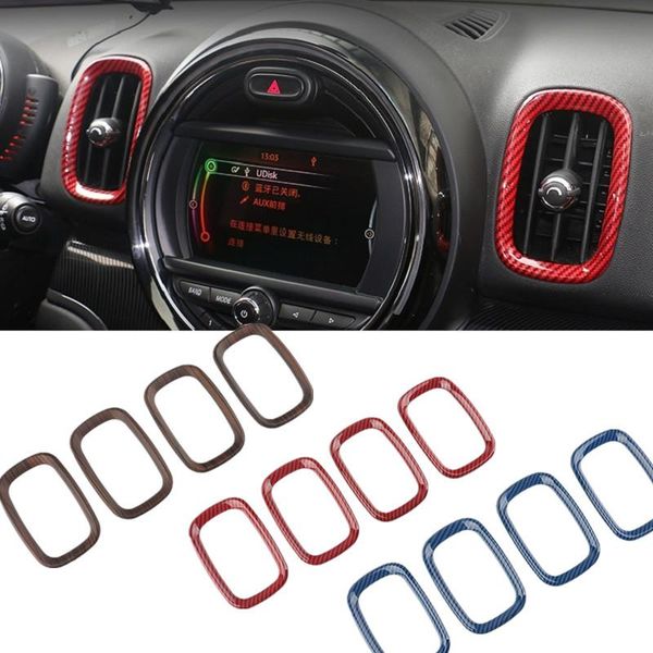 4pcs carbon fiber auto car dashboard center console air vent outlet trim cover sticker for mini cooper countryman f60 styling other interior
4pcs carbon fiber auto car dashboard center console air vent outlet trim cover sticker for mini cooper countryman f60 styling other interior