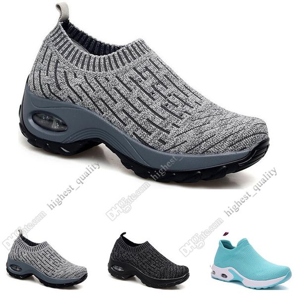 2021 new women's running shoes black white pink blue gray oreo sneakers 35-42