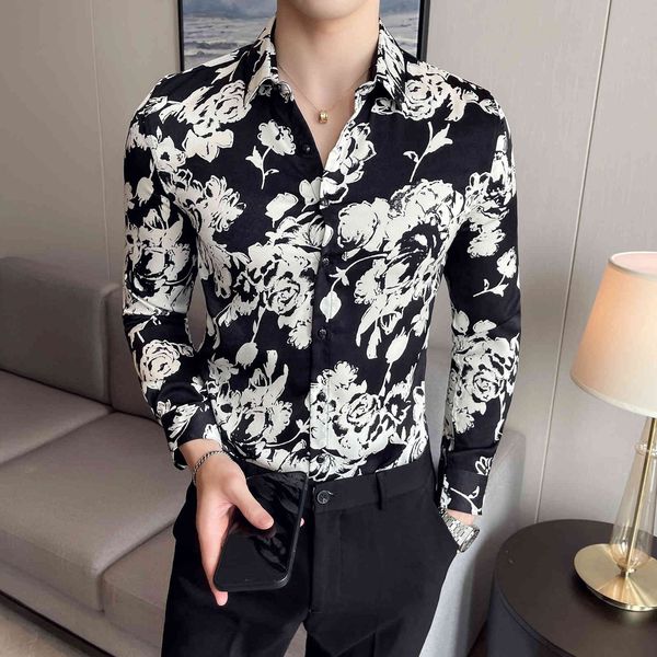 men's casual shirts korean men's long sleeved shirt, fashion clothing, tight fitting, casual, evening , club, street 2021, White;black
men's casual shirts korean men's long sleeved shirt, fashion clothing, tight fitting, casual, evening , club, street 2021, White;black