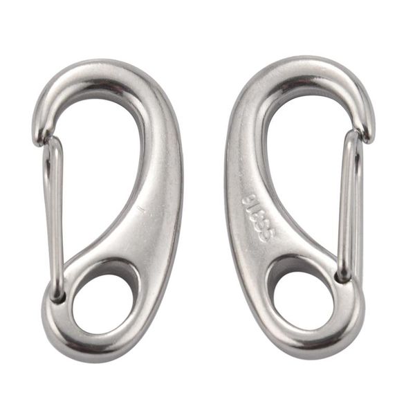 cords, slings and webbing 2pcs boat marine stainless steel egg shape spring snap hook clips quick carabiner outdoor buckle
cords, slings and webbing 2pcs boat marine stainless steel egg shape spring snap hook clips quick carabiner outdoor buckle