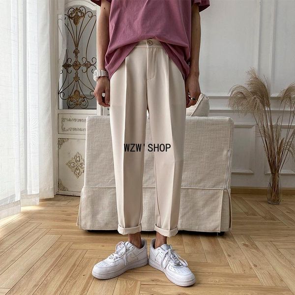 men's pants korean men harem harajuku man solid color casual black 2021 streetwear male beige trousers
men's pants korean men harem harajuku man solid color casual black 2021 streetwear male beige trousers
