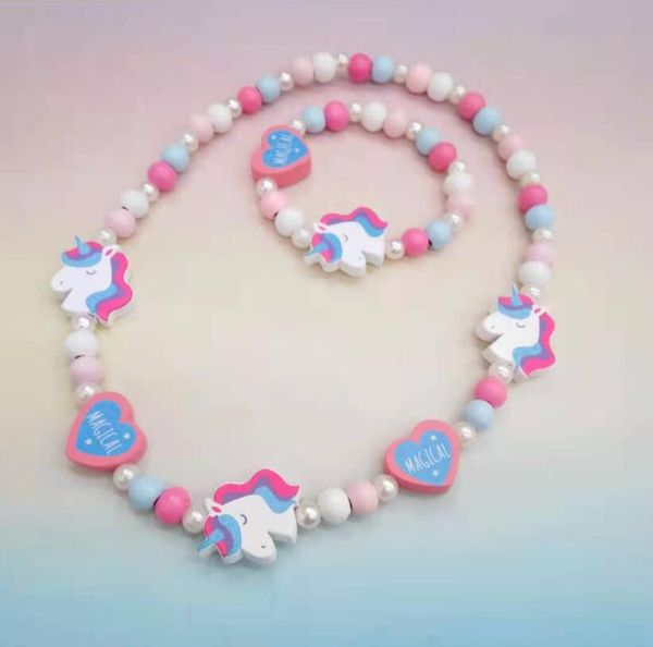 9 colors girl lucky jewelry sets natural wooden necklace bracelet cartoon animal design children cute unicorn bracelets kids christmas gift, Red;brown
9 colors girl lucky jewelry sets natural wooden necklace bracelet cartoon animal design children cute unicorn bracelets kids christmas gift, Red;brown