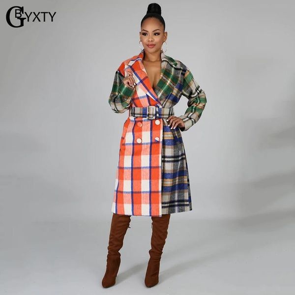 women's trench coats gbyxty elegant double breasted sashes plaid 2021 autumn winter women thick woolen long coat windbreaker zl990, Tan;black
women's trench coats gbyxty elegant double breasted sashes plaid 2021 autumn winter women thick woolen long coat windbreaker zl990, Tan;black