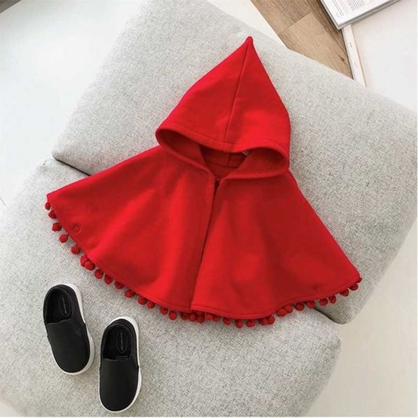 fashion baby girl winter clothes red hooded cape cloak boy infant 211204, Blue;gray
fashion baby girl winter clothes red hooded cape cloak boy infant 211204, Blue;gray