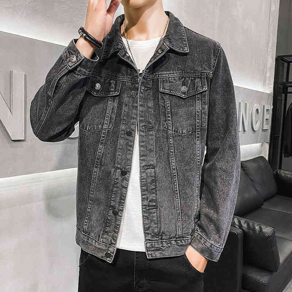designer2021 autumn denim men's korean version trendy embroidered handsome versatile loose casual jacketbalencaiga, Black;brown
designer2021 autumn denim men's korean version trendy embroidered handsome versatile loose casual jacketbalencaiga, Black;brown