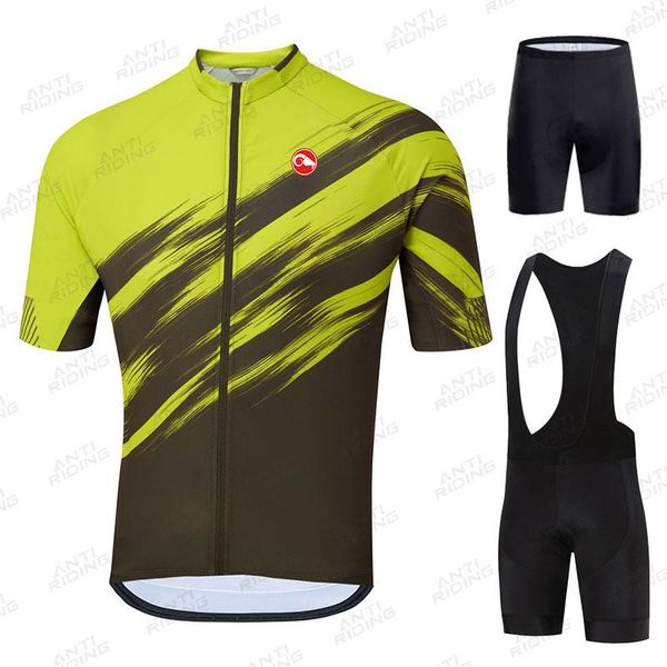 racing sets 2021 pro team cycling jersey clothing ropa ciclismo hombre summer clothes bike uniforme triathlon, Black;blue
racing sets 2021 pro team cycling jersey clothing ropa ciclismo hombre summer clothes bike uniforme triathlon, Black;blue