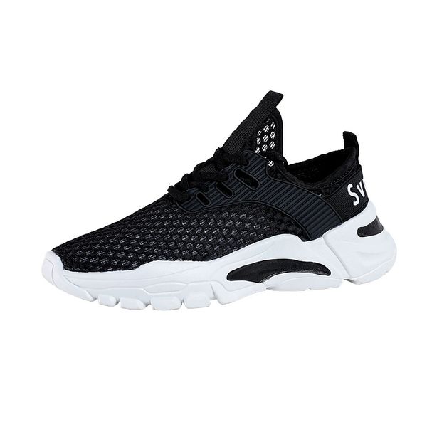 2022 Spring Autumn New Breathable Mesh Shoes Flat Outdoor Fashion Sneakers for Male Comfortable Lace-up Chic Running Men Shoes, Black
2022 Spring Autumn New Breathable Mesh Shoes Flat Outdoor Fashion Sneakers for Male Comfortable Lace-up Chic Running Men Shoes, Black