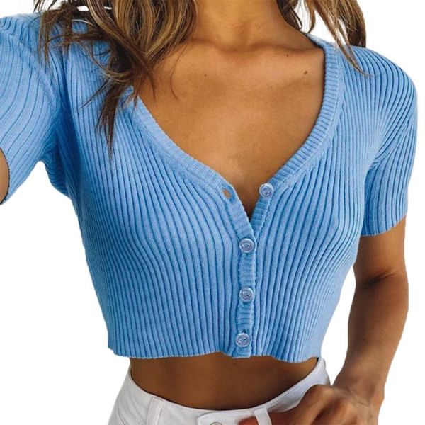 women summer button blouse polyester short regular sleeve deep v-neck solid color elegant fashion slim fitting women's blouses & shirts, White
women summer button blouse polyester short regular sleeve deep v-neck solid color elegant fashion slim fitting women's blouses & shirts, White