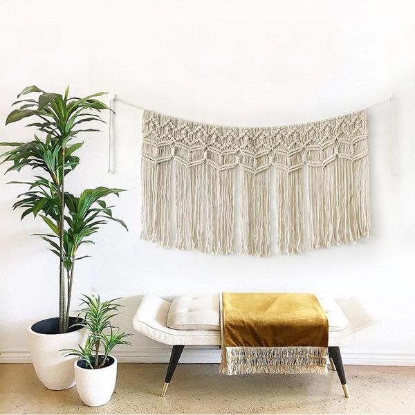 tapestries tapestry wall hanging decoration bohemian style hand-woven cotton rope wedding living room bedroom
tapestries tapestry wall hanging decoration bohemian style hand-woven cotton rope wedding living room bedroom
