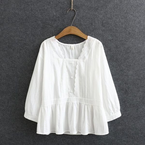 plus size women white black blouse floral embroidery elegant long sleeved spring summer short design vintage blusas women's blouses &
plus size women white black blouse floral embroidery elegant long sleeved spring summer short design vintage blusas women's blouses &
