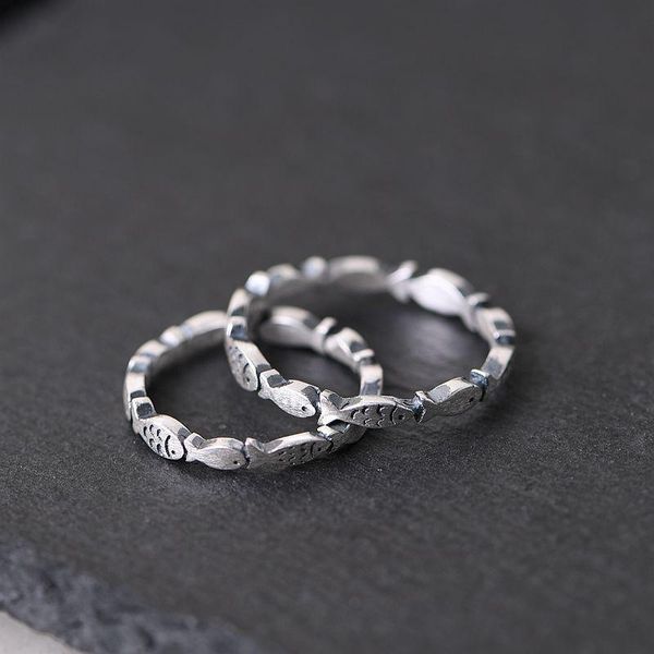 piece 925 silver fish ring for women jewelry 100% original pure s925 sterling cluster rings, Golden;silver
piece 925 silver fish ring for women jewelry 100% original pure s925 sterling cluster rings, Golden;silver